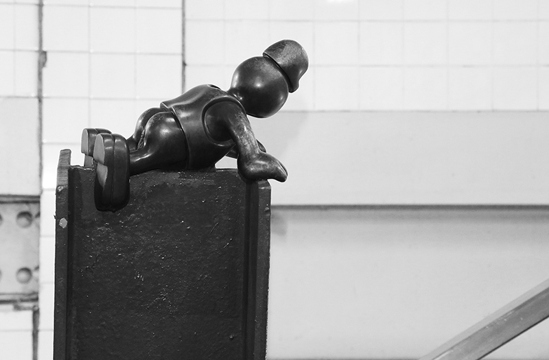 Subway Token Figures : Art : Subway : New York : Tom Otterness : New York : Personal Photo Projects :  Richard Moore Photography : Photographer : 